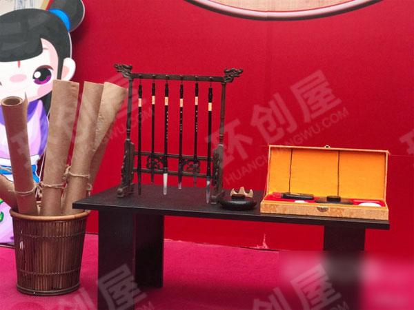 幼儿园开学典礼国风系列户外环创图片