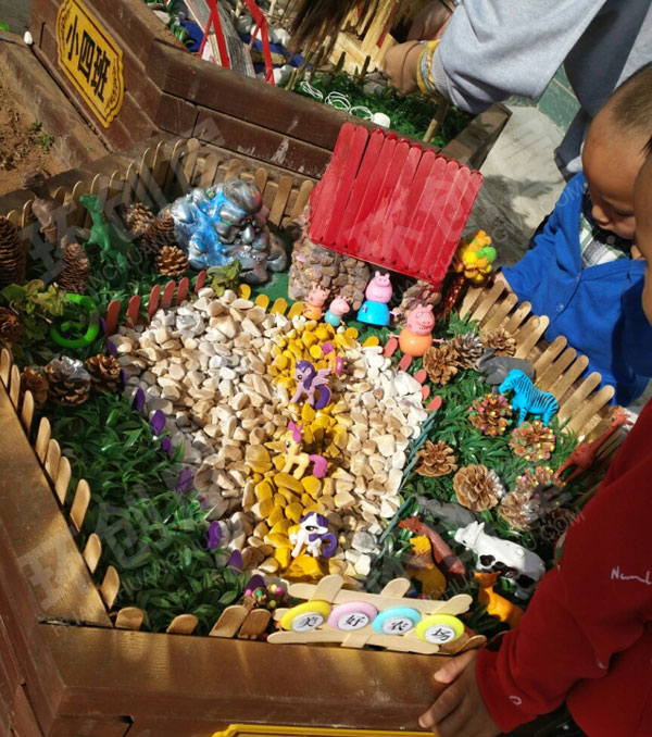 幼儿园户外花坛微景观环创图片