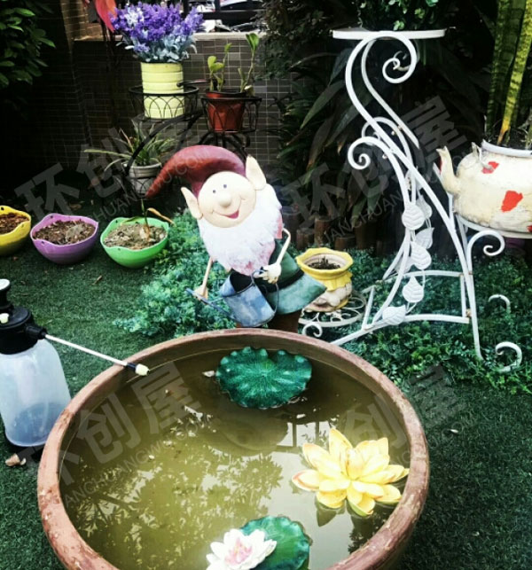 幼儿园户外植物角环创图片