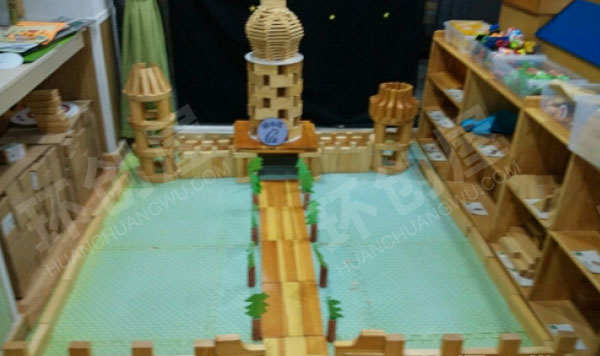 幼儿园老师们的建构作品图片