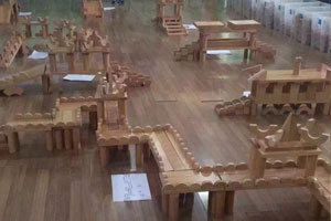 幼儿园建构区我们的城市图片4张