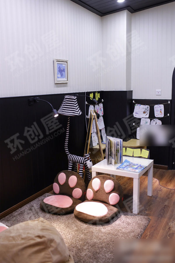 幼儿园阅读区阅览室环境图片