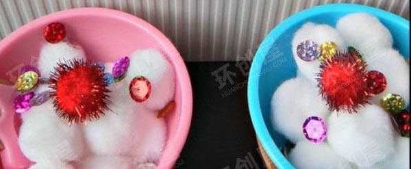 幼儿园角色游戏美味的冰激凌图片