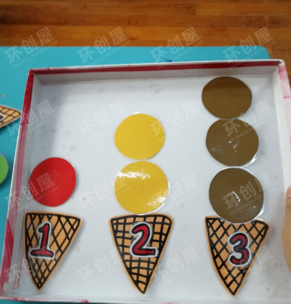 幼儿园益智区卡纸玩具图片
