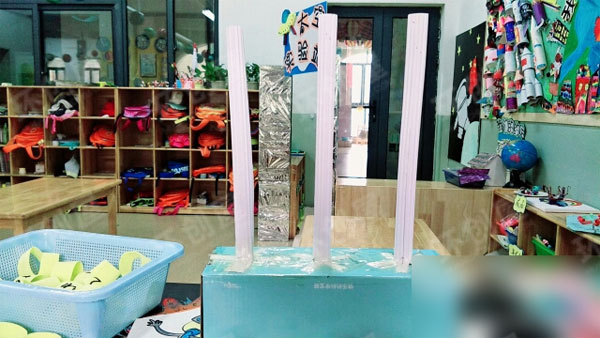 幼儿园益智区有趣的吐泡泡图片