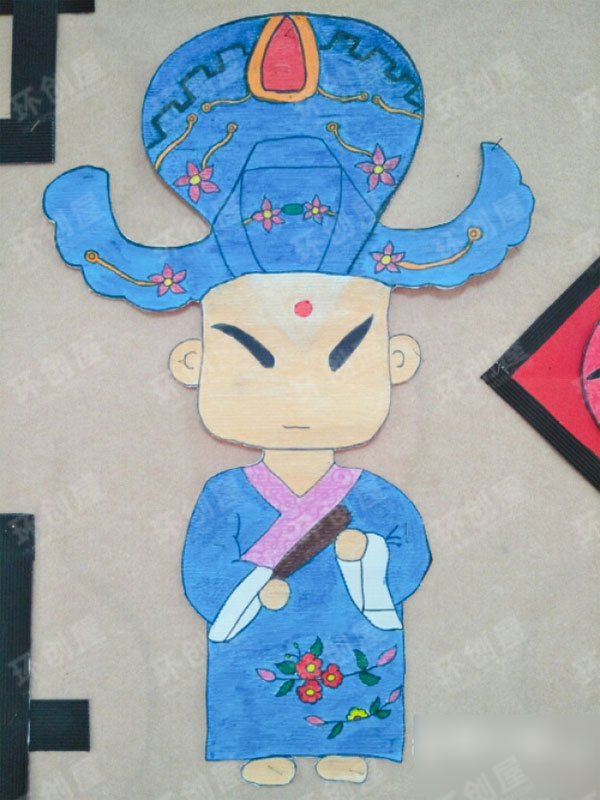 幼儿园中国风主题墙国粹图片