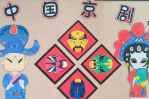 幼儿园中国风主题墙国粹图片4张