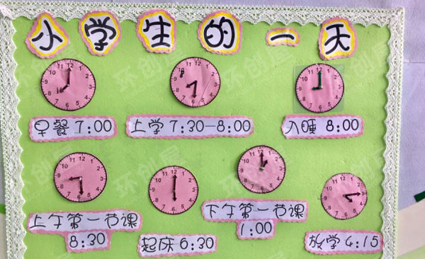 幼儿园走进小学主题墙图片
