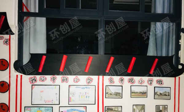 幼儿园京剧主题环境创设墙面布置图片