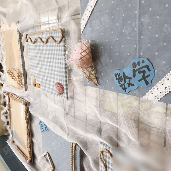 幼儿园废北欧风格主题展示网墙面布置图片