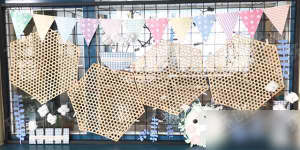 幼儿园废北欧风格主题展示网墙面布置图片