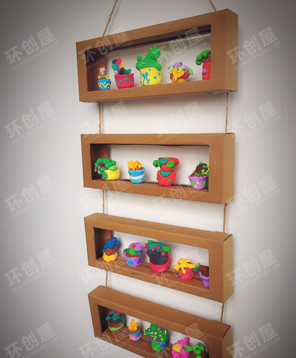 幼儿园废物利用吊挂饰图片
