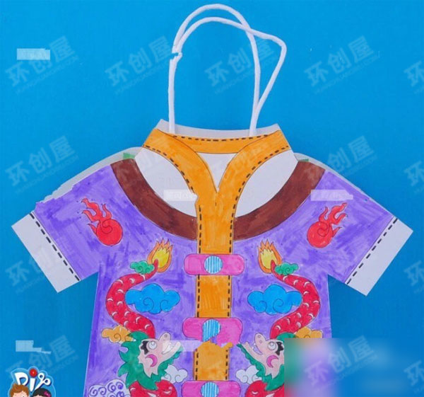 幼儿园中国民族文化服饰挂饰图片