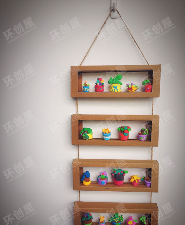 幼儿园废物利用吊挂饰图片