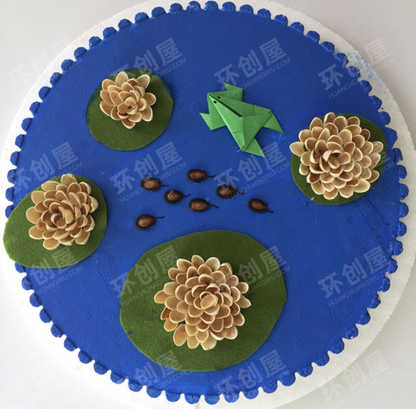 幼儿园利用废物布置走廊图片