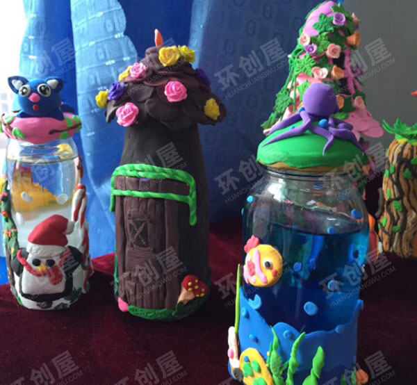 幼儿园窗台装饰瓶子的秘密图片
