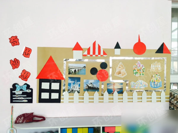幼儿园米奇主题作品展示图片