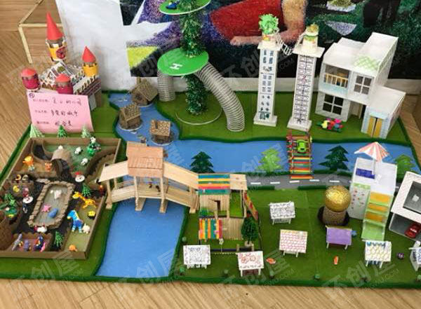 幼儿园科学区环创教玩具比赛图片