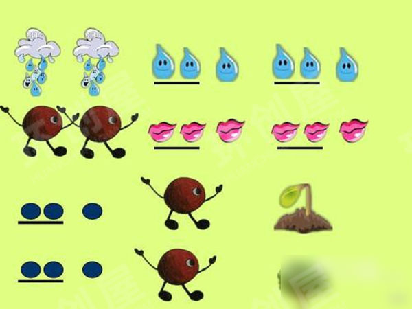 幼儿园表演区音乐图谱春雨沙沙图片