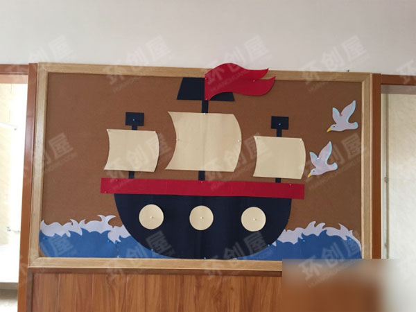 幼儿园海洋风主题墙环创图片