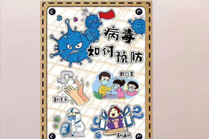 幼儿园有关疫情主题墙环创图片5张