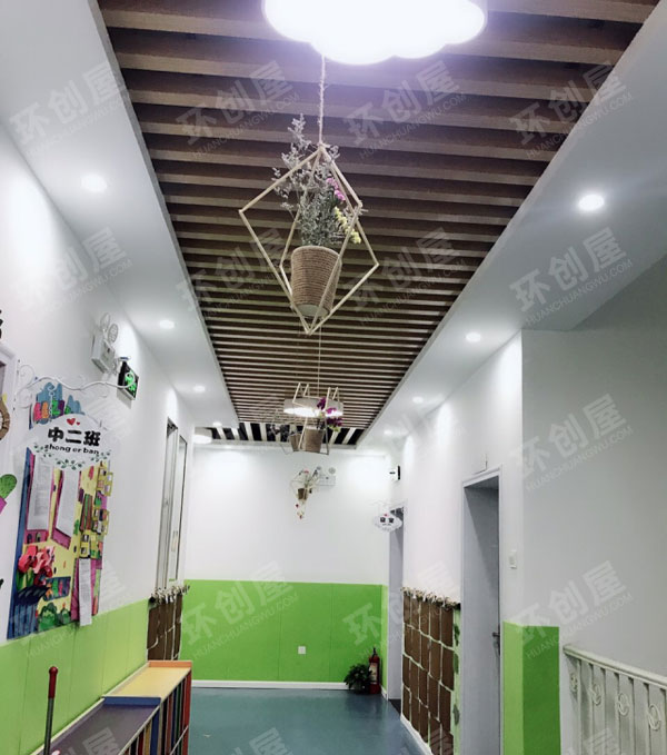 幼儿园筷子干花吊饰图片