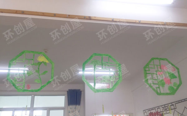 幼儿园中国风挂饰图片