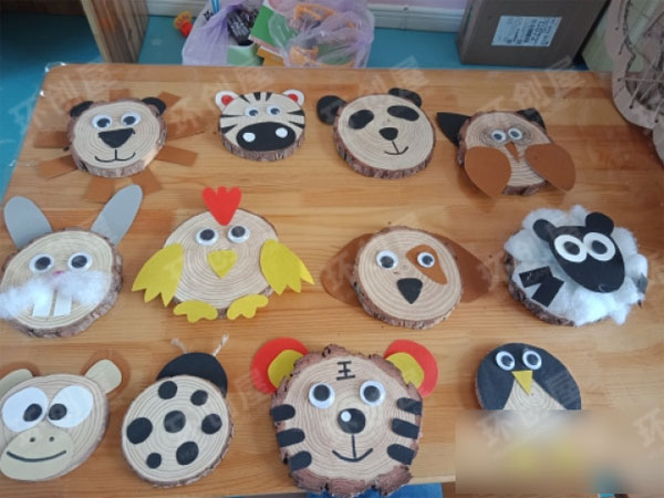 幼儿园动物世界挂饰图片