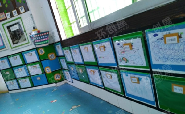 幼儿园走廊楼梯道环创图片