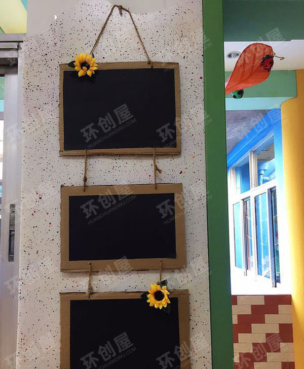 幼儿园小清新风格家园联系栏边框图片