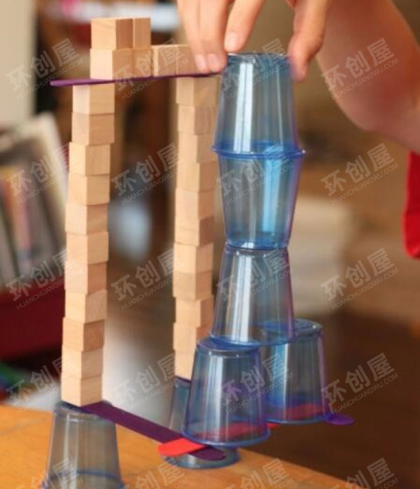 幼儿园建构区工程挑战图片