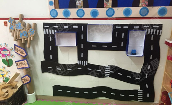 幼儿园建构区环创小小建构师图片