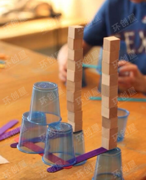 幼儿园建构区工程挑战图片