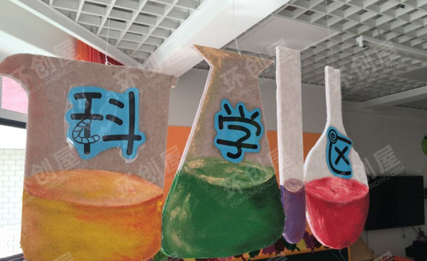 幼儿园科学区吊牌图片