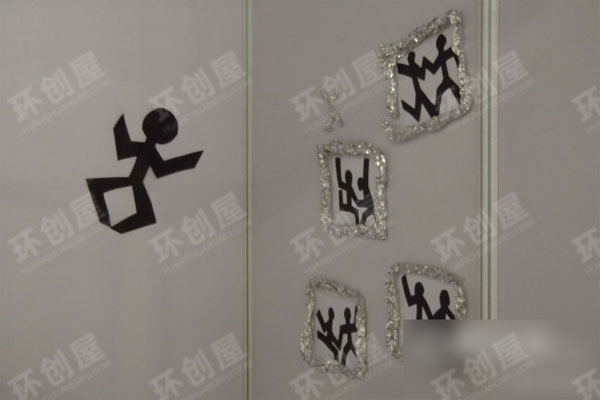 幼儿园科学区会动的影子小人图片