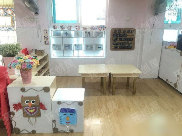 幼儿园科学区纸的世界图片