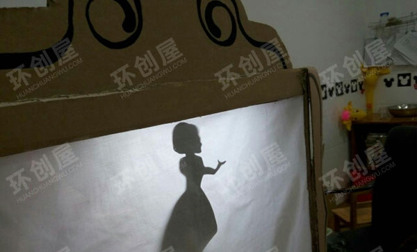 幼儿园角色区玩教具皮影戏图片