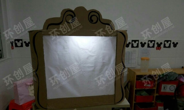 幼儿园角色区玩教具皮影戏图片