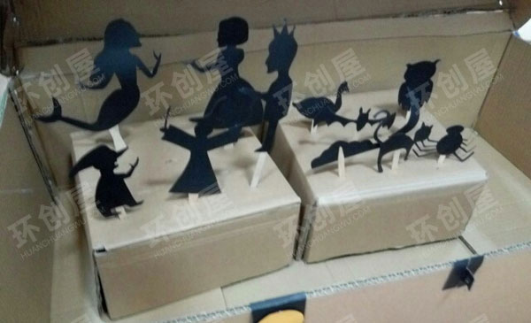 幼儿园角色区玩教具皮影戏图片