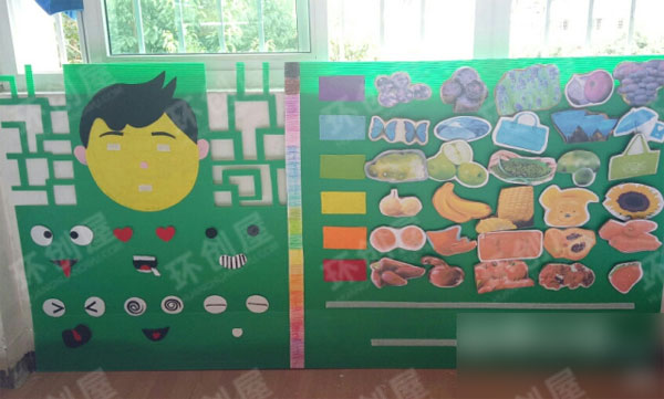 幼儿园益智区背景墙图片