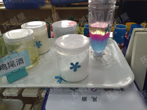 幼儿园益智区环创水的研究图片