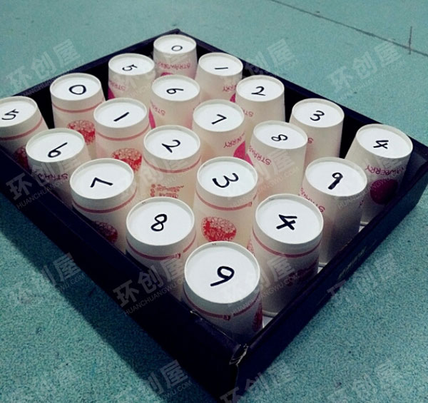 幼儿园益智区环创拼数字图片