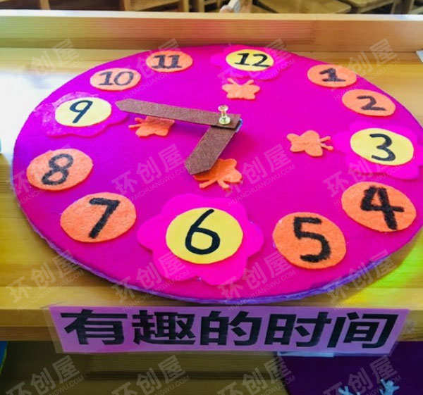 幼儿园益智区环创自制各种教具图片
