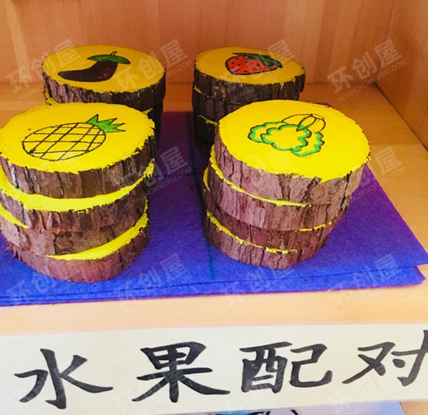 幼儿园益智区环创自制各种教具图片