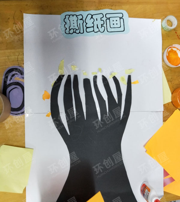 幼儿园秋天主题作品展示环创图片