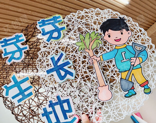 幼儿园海洋风区域牌吊饰图片