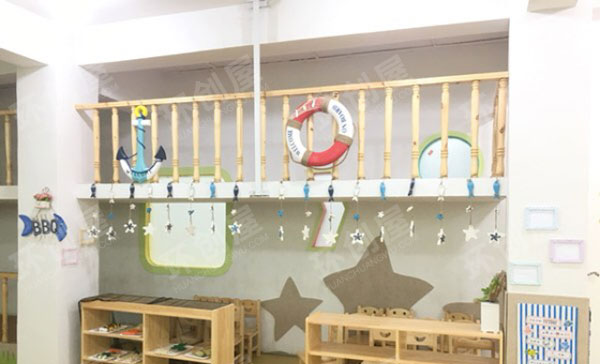 幼儿园海洋风主题吊挂饰图片