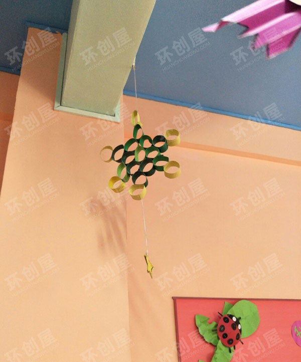 幼儿园大厅创意吊挂饰图片