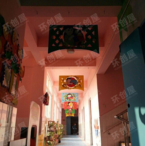 幼儿园幼小衔接主题走廊挂饰图片