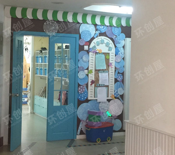 幼儿园创意班级门墙设计图片